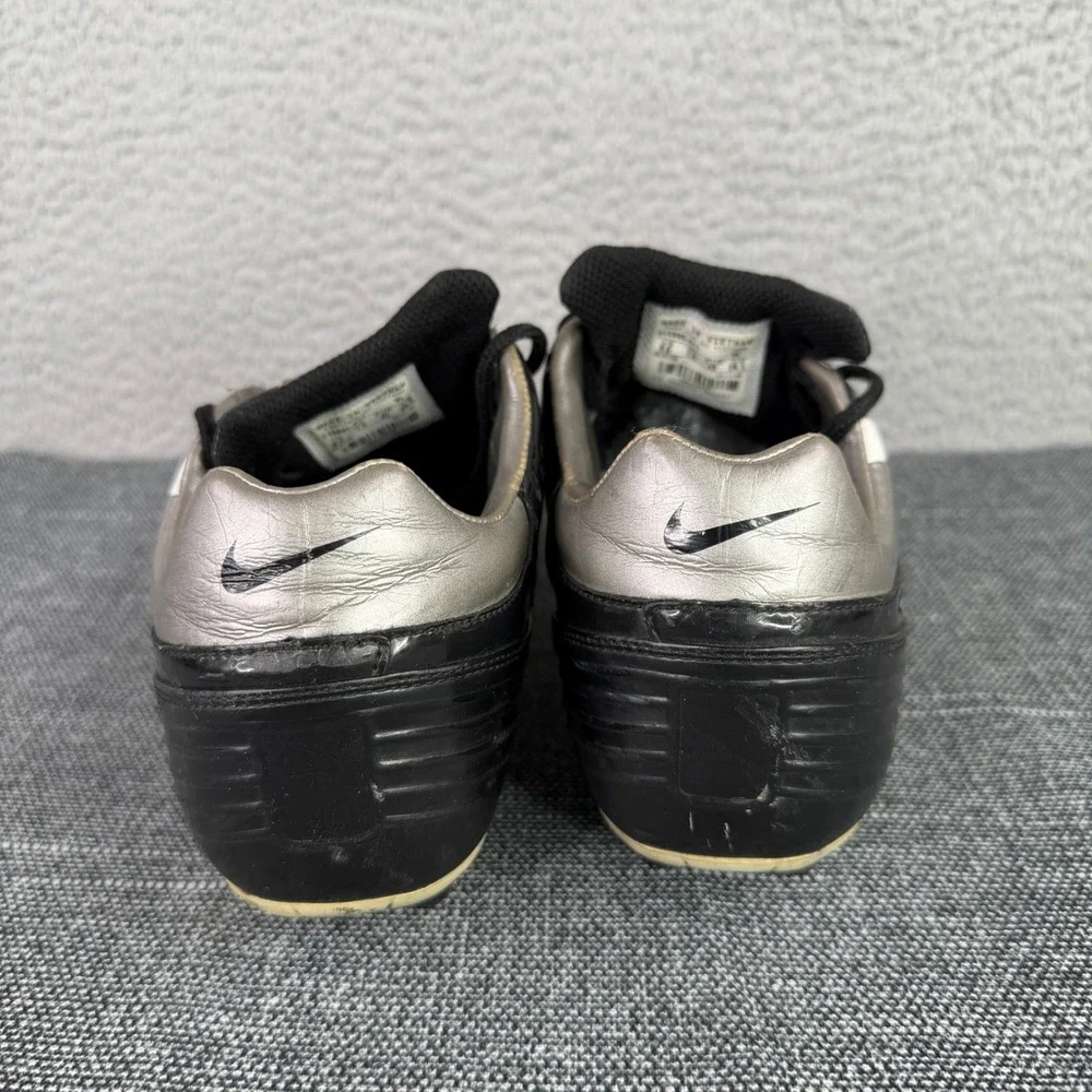 Nike Total 90 Shift Soccer Cleats Mens 8.5 Black Silver‎ 313995-011 2006 Vintage